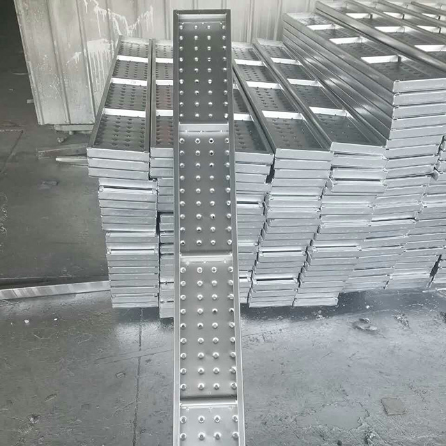 Perancah Pelancaran HDG Walking Board Steel Plank